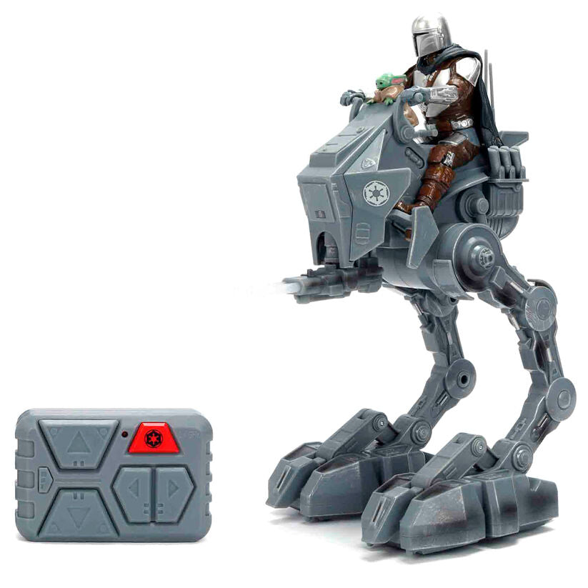 Vehículo radio control AT-RT Walker de Star Wars con Mandaloriano y Grogu - 14