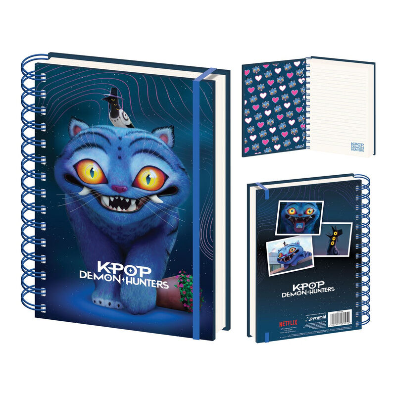 Cuaderno A5 lenticular de Derpy de KPop Demon Hunters
