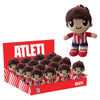 Peluche chico del Atlético de Madrid con camiseta rojiblanca