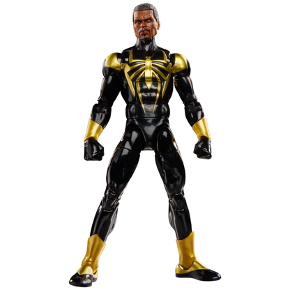 Figura Marvel Legends Iron Spider Aaron Davis con traje negro y dorado - 3