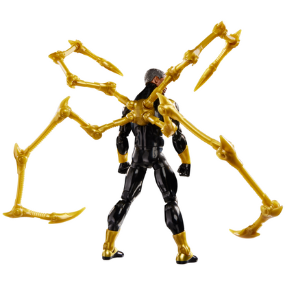 Figura Marvel Legends Iron Spider Aaron Davis con traje negro y dorado - 5