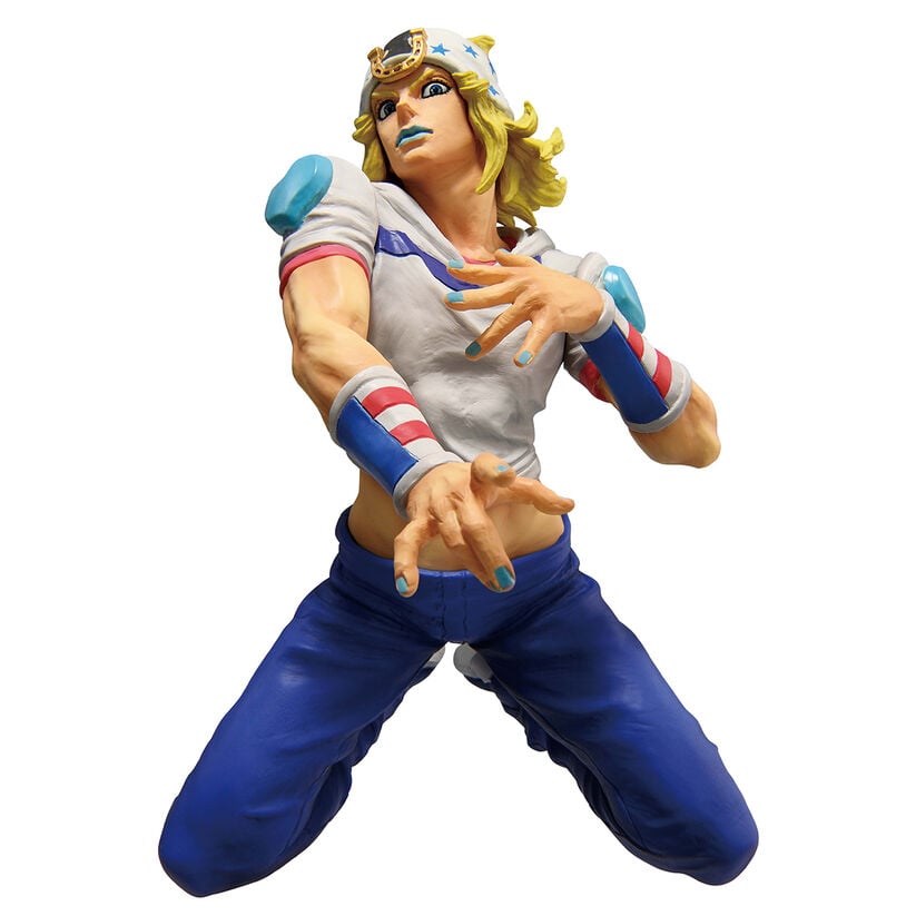 Figura Ichibansho de Johnny Joestar en pose dinámica