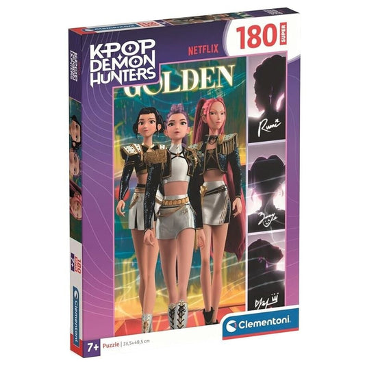 Puzzle Clementoni de K-Pop Demon Hunters de 180 piezas