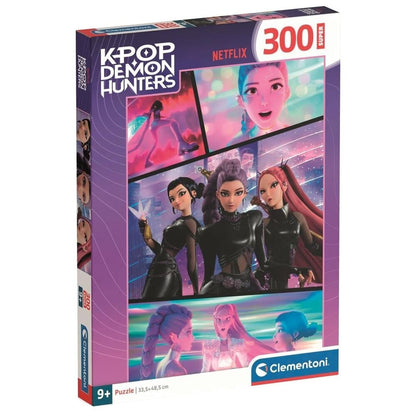 Puzzle Clementoni de 300 piezas de KPop Demon Hunters