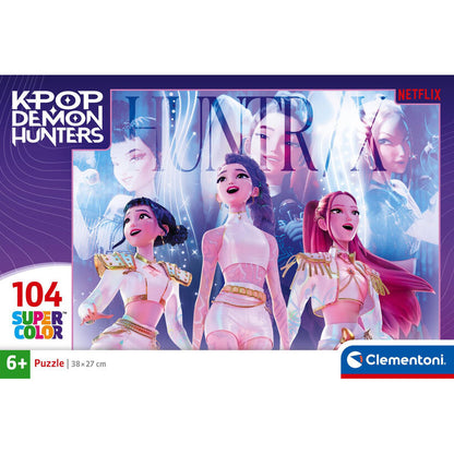 Caja del puzzle Clementoni KPop Demon Hunters de 104 piezas - 2