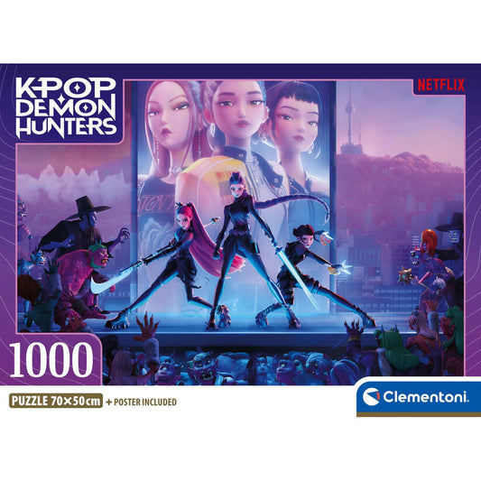 Puzzle Clementoni de 1000 piezas de KPop Demon Hunters - 2