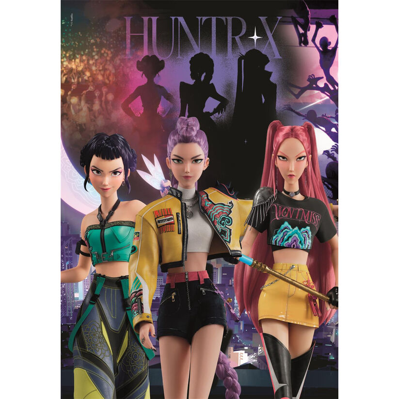 Caja del puzzle Clementoni Kpop Demon Hunters de 500 piezas - 3