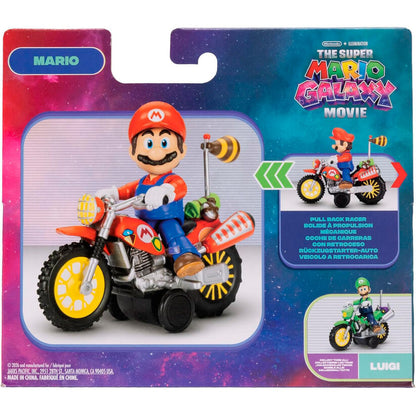 Figura de Mario con vehículo rojo de retroceso - 6
