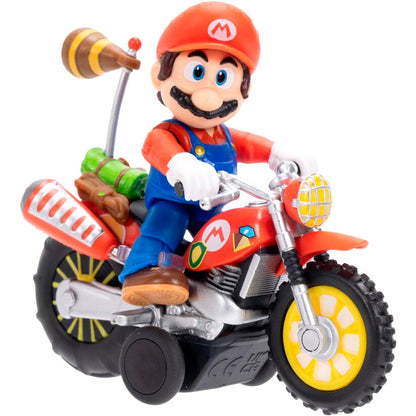Figura de Mario con vehículo rojo de retroceso - 8