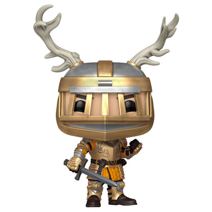 Figura Funko POP! de Lyonel Baratheon con armadura, casco con astas y espada