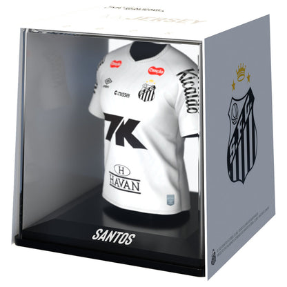 Figura mini camiseta de Neymar Santos en estuche