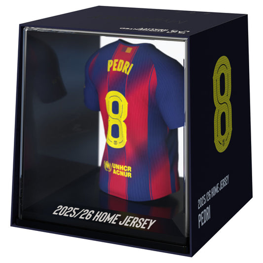 Figura mini de la camiseta de Pedri del FC Barcelona en estuche - 2