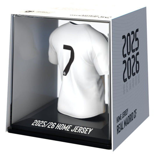 Figura mini camiseta blanca del Real Madrid en estuche - 2