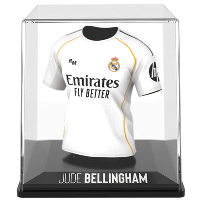 Figura mini de la camiseta de Jude Bellingham del Real Madrid en estuche expositor - 3