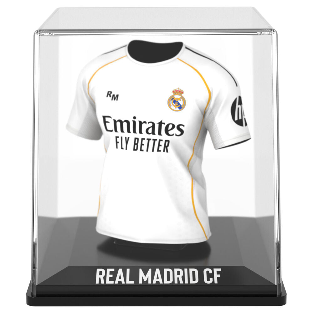Figura mini camiseta blanca del Real Madrid en estuche - 3