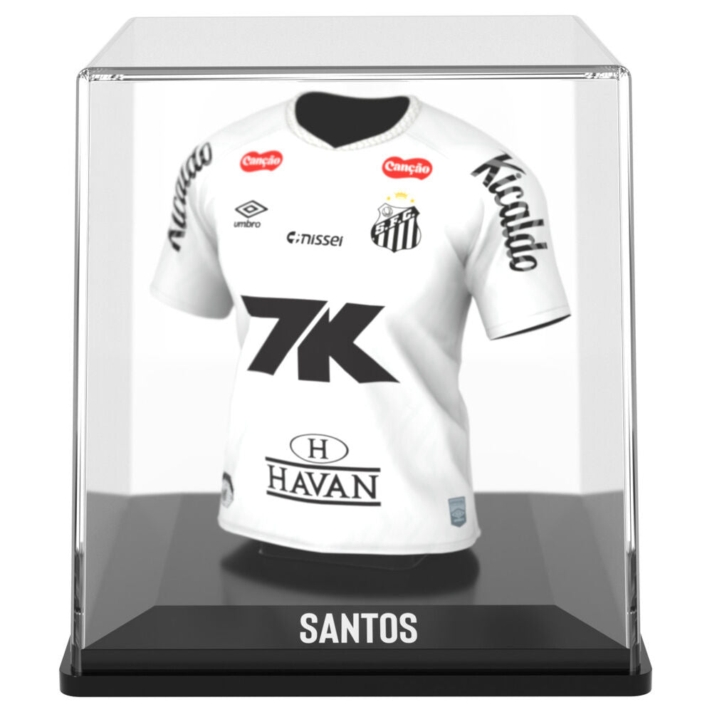 Figura mini camiseta de Neymar Santos en estuche - 3