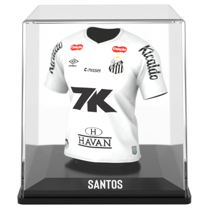 Figura mini camiseta de Neymar Santos en estuche - 3