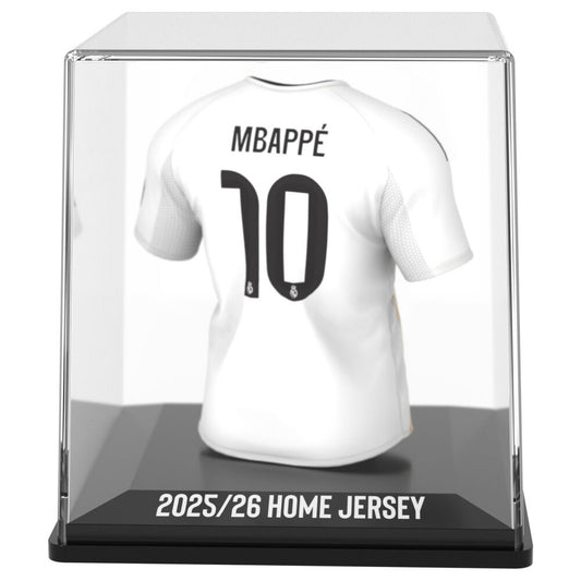 Figura mini de la camiseta de Mbappé del Real Madrid en estuche - 4