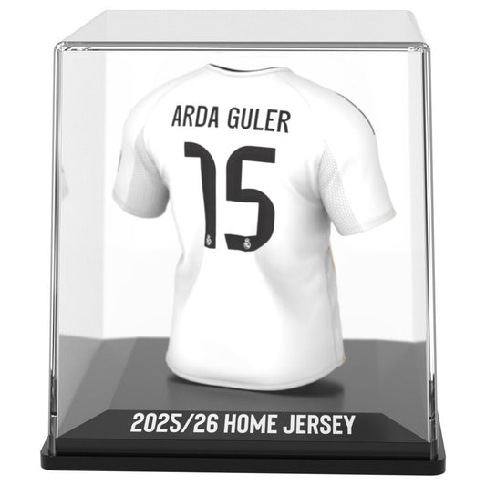 Figura mini camiseta de Arda Güler del Real Madrid en estuche - 4
