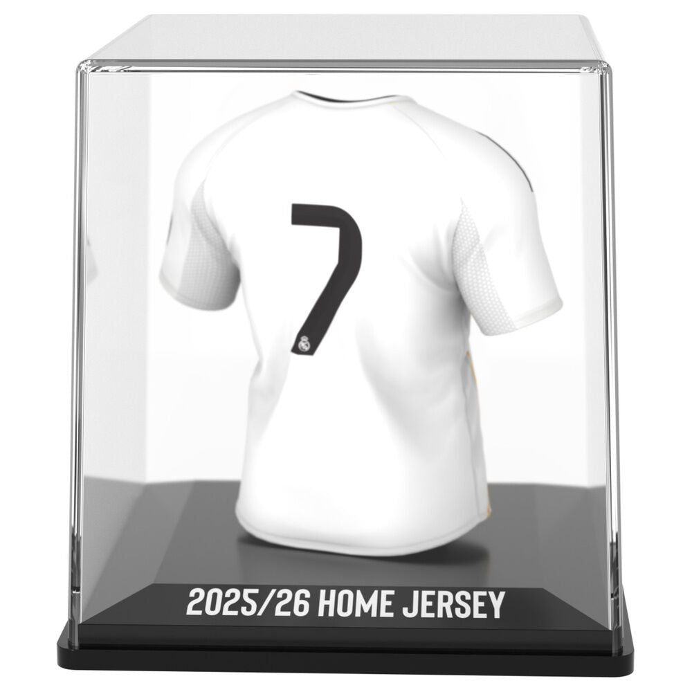 Figura mini camiseta blanca del Real Madrid en estuche - 4