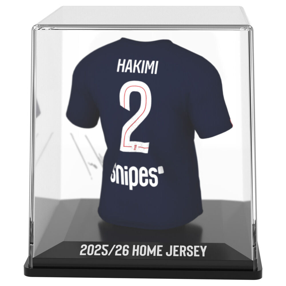 Figura mini camiseta de Achraf Hakimi del PSG en estuche - 4