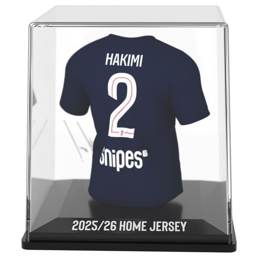 Figura mini camiseta de Achraf Hakimi del PSG en estuche - 4