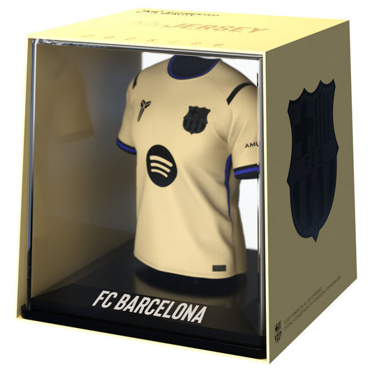 Figura mini de camiseta amarilla del FC Barcelona en estuche transparente - 3