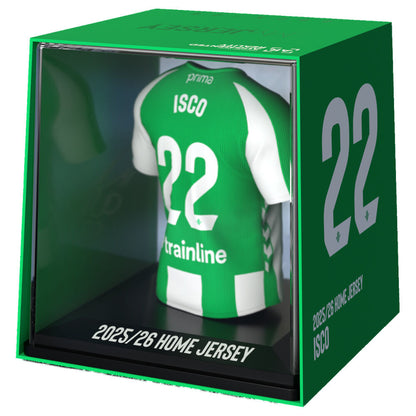 Figura mini camiseta de Isco del Real Betis en estuche verde - 2