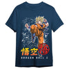 Camiseta azul marino de Goku Super Saiyan Dragon Ball Z