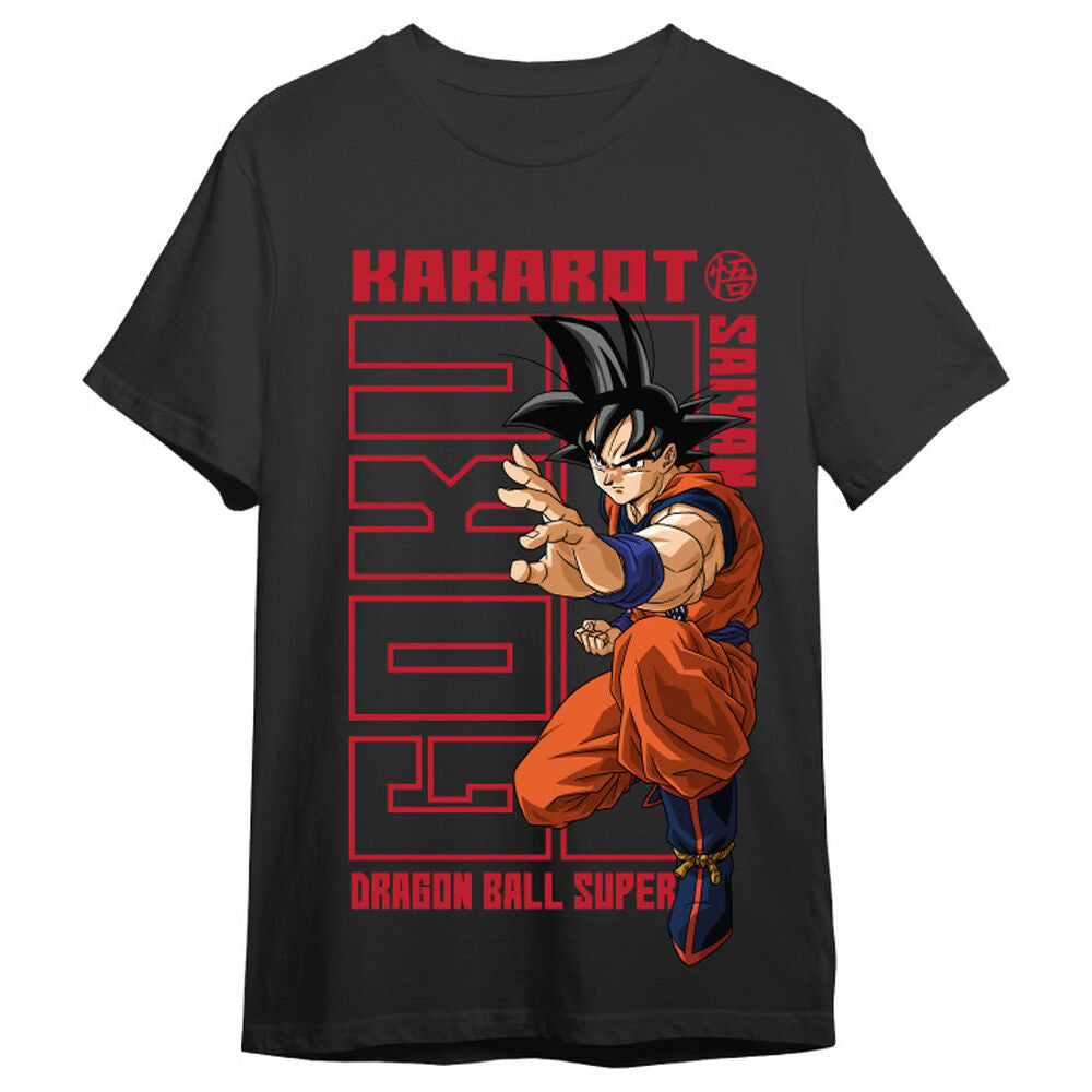 Camiseta negra de Goku Kakarot de Dragon Ball Super - 2