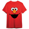 Camiseta roja de Elmo de Barrio Sésamo para adulto