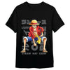 Camiseta negra de Monkey D. Luffy de One Piece