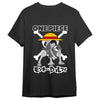 Camiseta negra de Monkey D. Luffy de One Piece