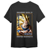 Camiseta negra de Dragon Ball Z con Goku Super Saiyan 3