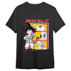 Camiseta negra de Goku Dragon Ball GT con estampado frontal
