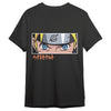 Camiseta negra Naruto Shippuden Eyes con Naruto Uzumaki