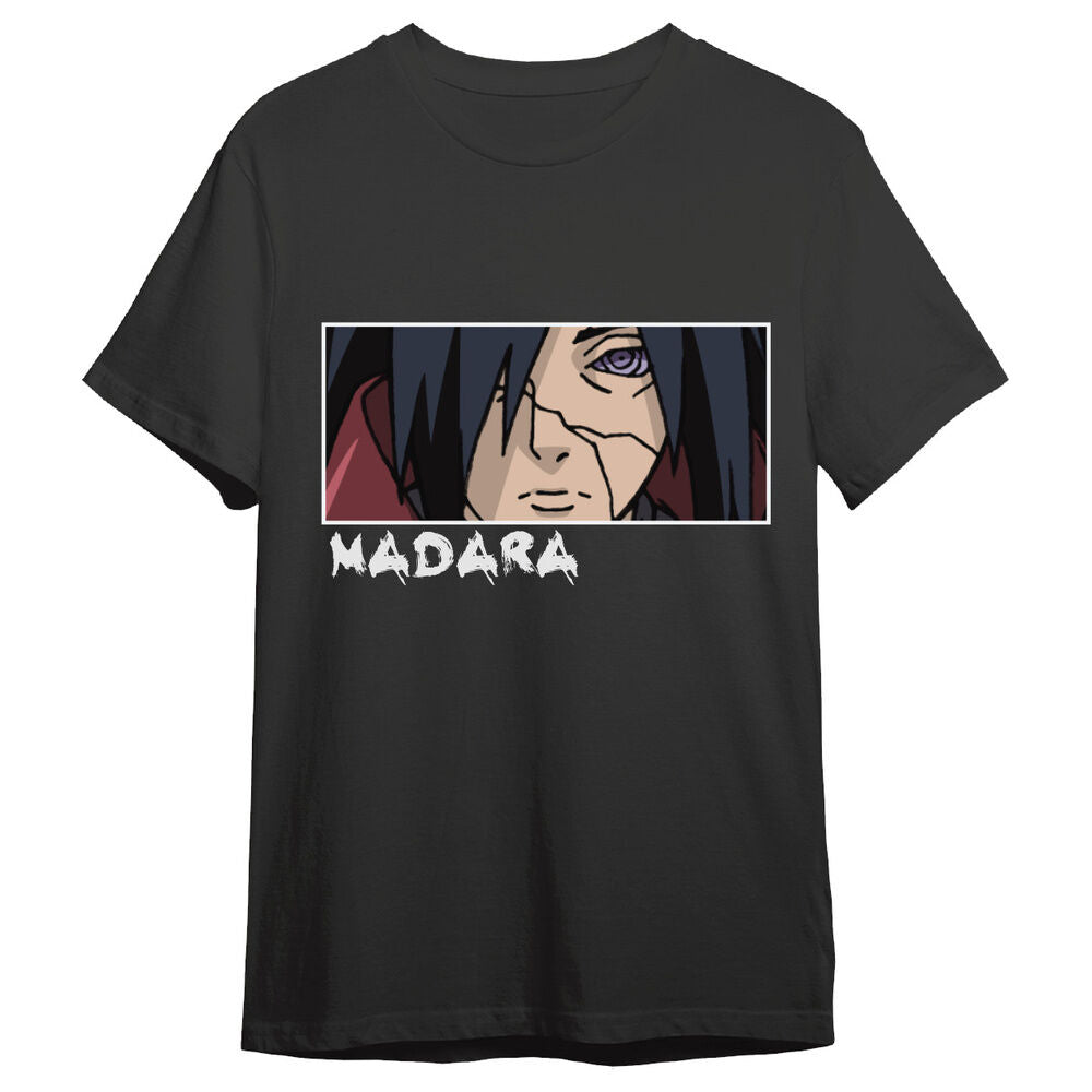 Camiseta negra de Madara de Naruto Shippuden - 2