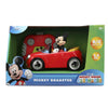 Coche radio control Roadster rojo de Mickey Mouse con mando