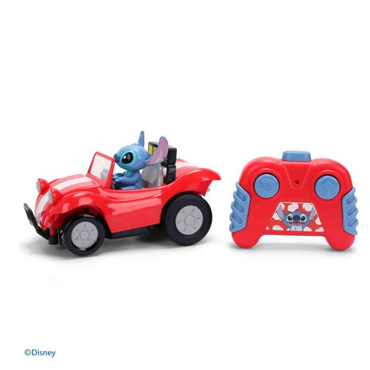 Coche buggy radiocontrol rojo de Stitch Disney con mando - 2
