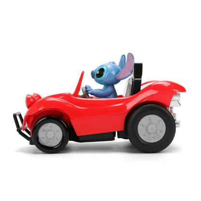 Coche buggy radiocontrol rojo de Stitch Disney con mando - 4