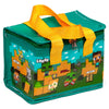 Bolsa térmica reutilizable de Minecraft con asas naranjas