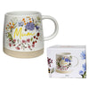Taza PUCKATOR Mum de 420 ml con flores y abejas