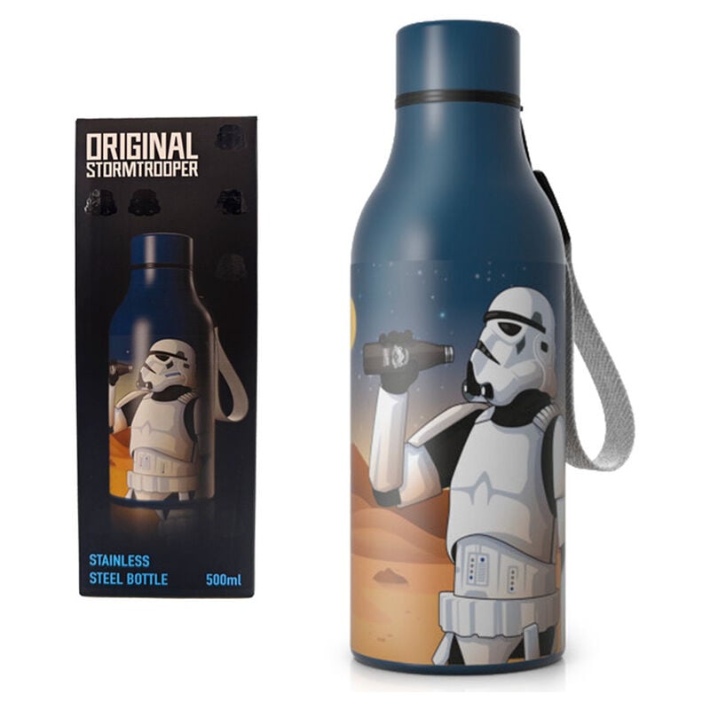 Botella térmica azul de 500 ml con diseño de Stormtrooper de Star Wars
