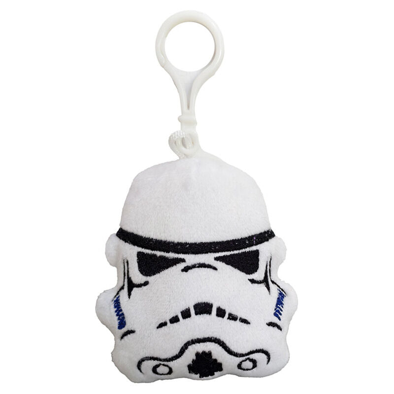 Llavero de peluche Stormtrooper Star Wars blanco