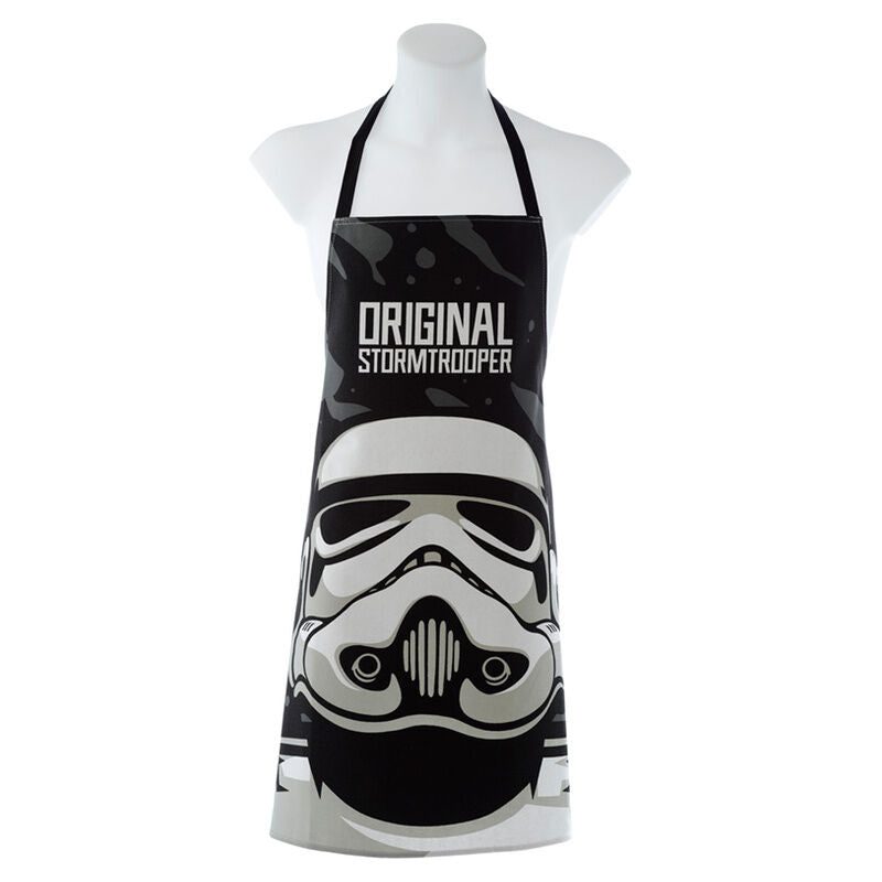 Delantal negro Star Wars con casco de Stormtrooper - 2