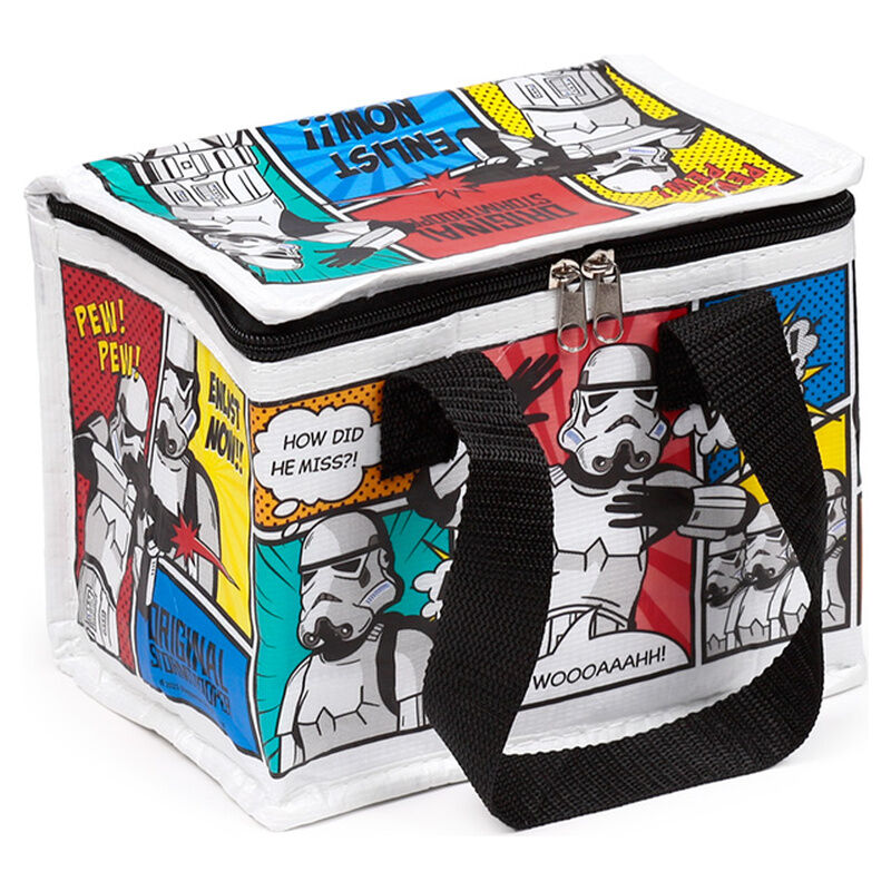 Bolsa térmica Stormtrooper Star Wars con estampado de cómic - 4