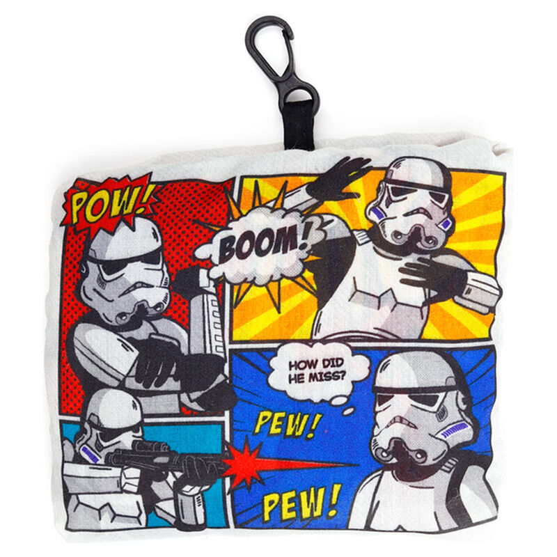 Bolsa plegable Star Wars Stormtrooper con diseño de cómic - 4