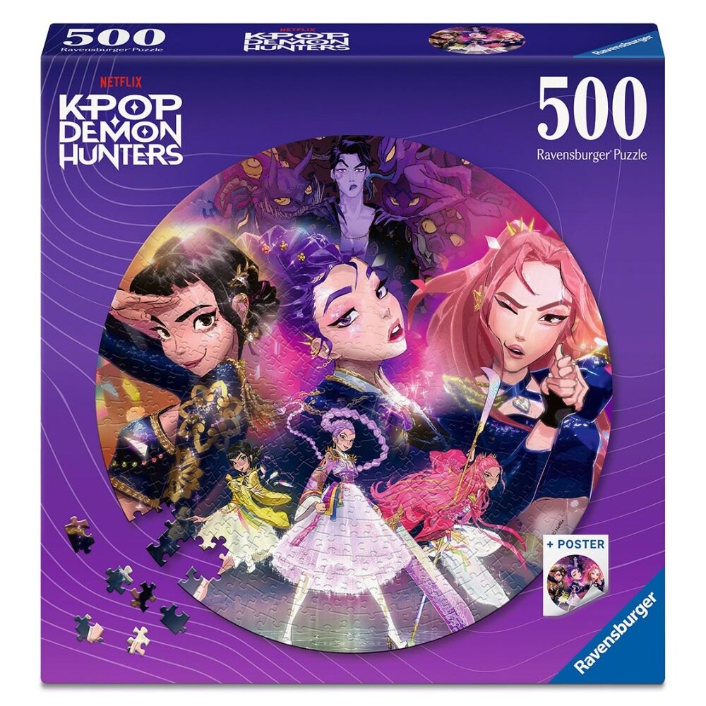 Puzzle Ravensburger de 500 piezas KPop Demon Hunters
