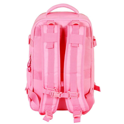 Mochila escolar rosa de Hello Kitty con varios compartimentos - 4