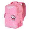 Mochila escolar rosa de Hello Kitty con varios compartimentos